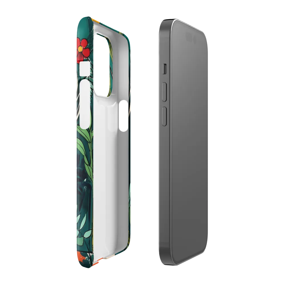 Nature's Embrace: The Majestic Deer | Phone Case |  14 Pro | Snap Case | Glossy