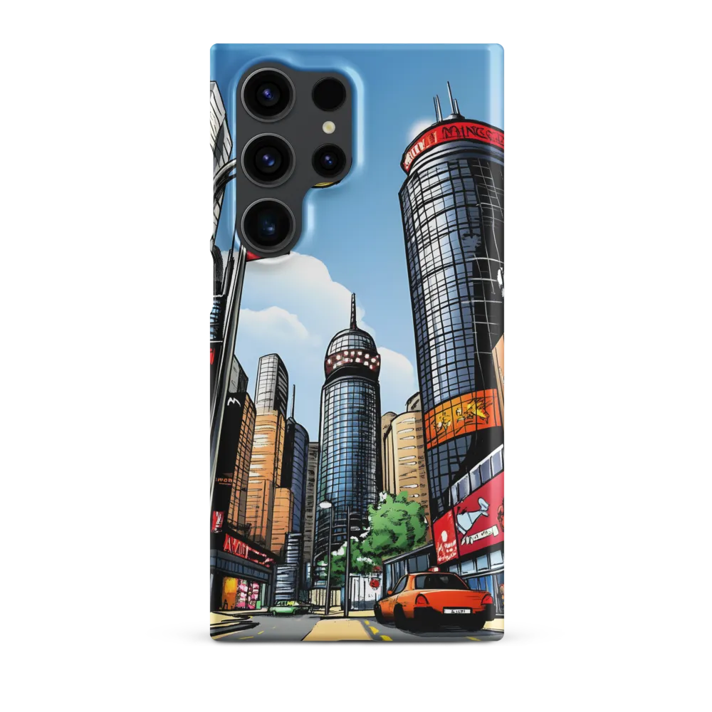 Urban Pulse: A Comic Cityscape