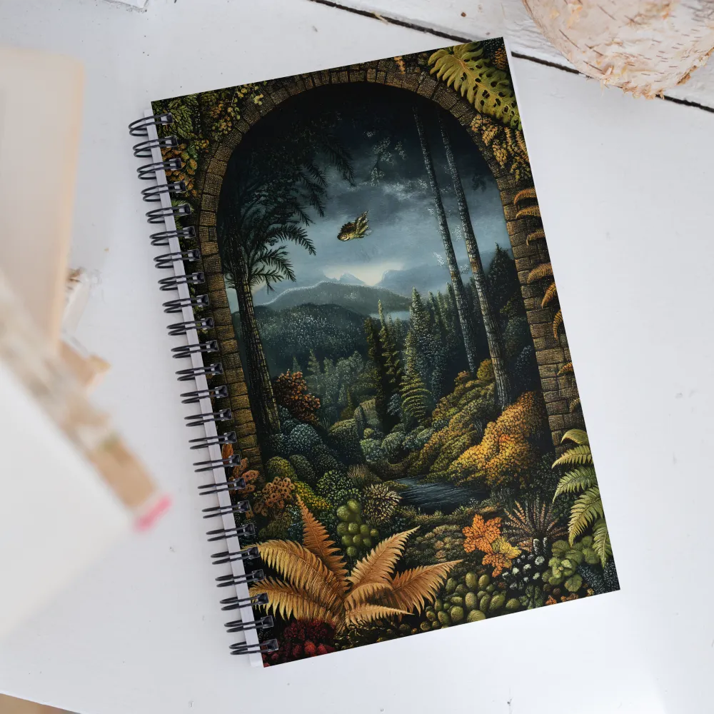 Whispers of the Enchanted Forest | Spiral Notebook