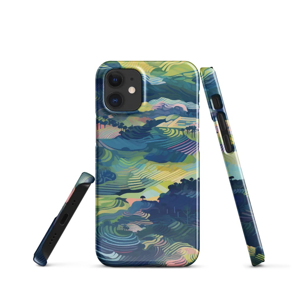 Harmony in Waves | Phone Case |  12 Mini | Snap Case | Glossy