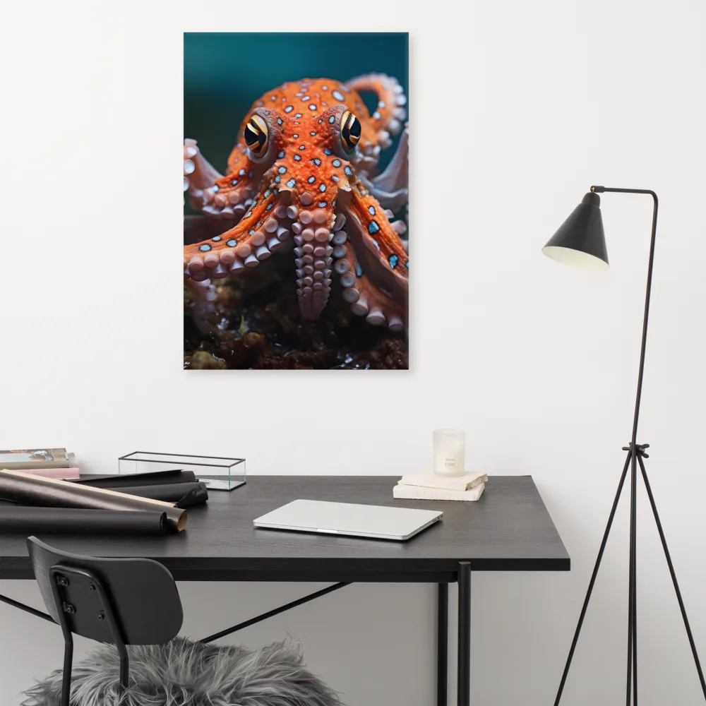 Curiosity of the Deep: The Orange Octopus