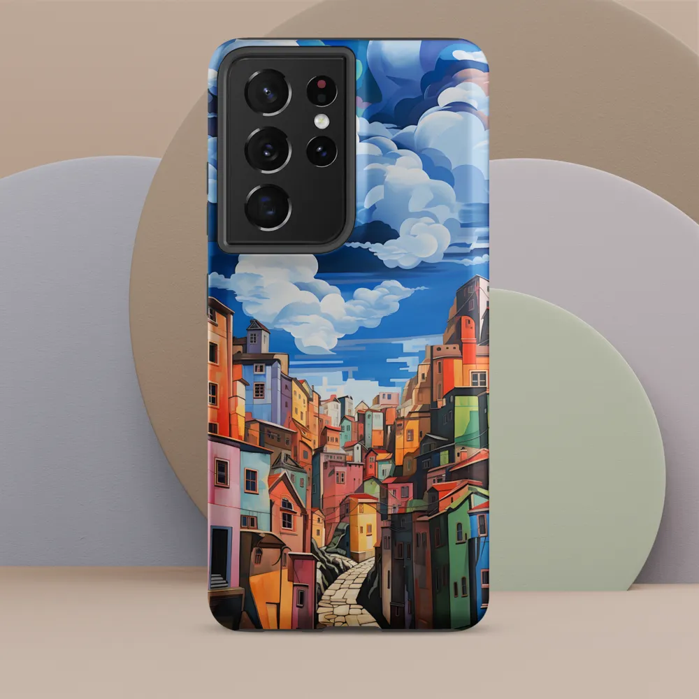 Whimsical Heights: A Vibrant Cityscape