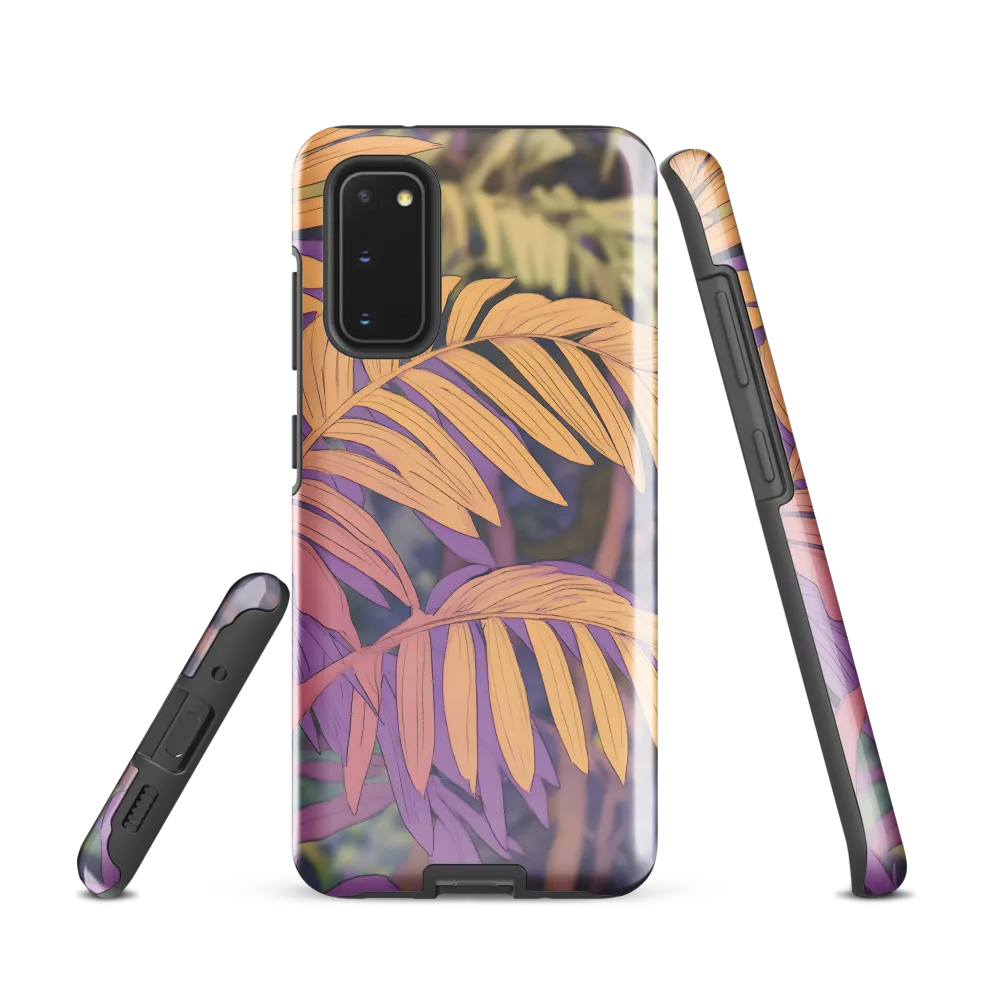 Harmonious Leaves in Digital Twilight