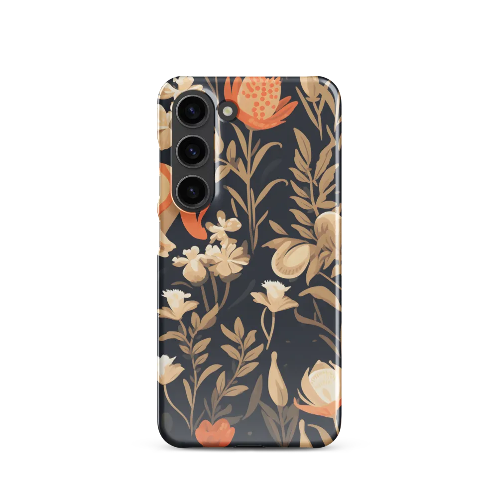 Floral Harmony: A Dance in the Dark