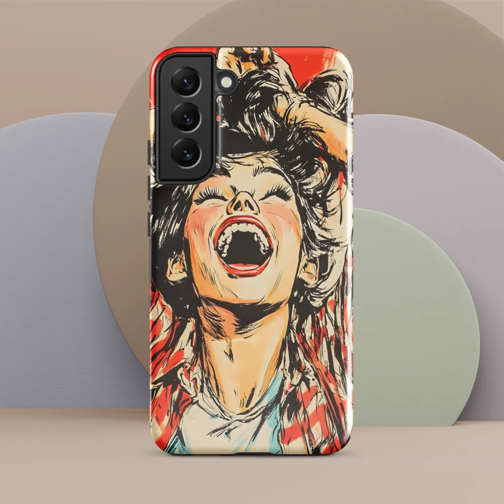 Burst of Joy | Phone Case |  S22 Plus | Tough Case | Glossy