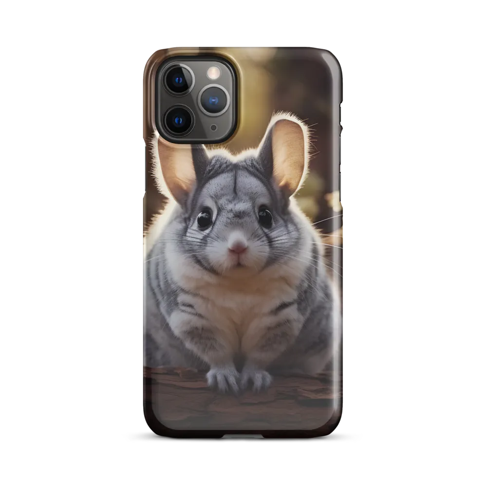 Curious Chinchilla in the Forest