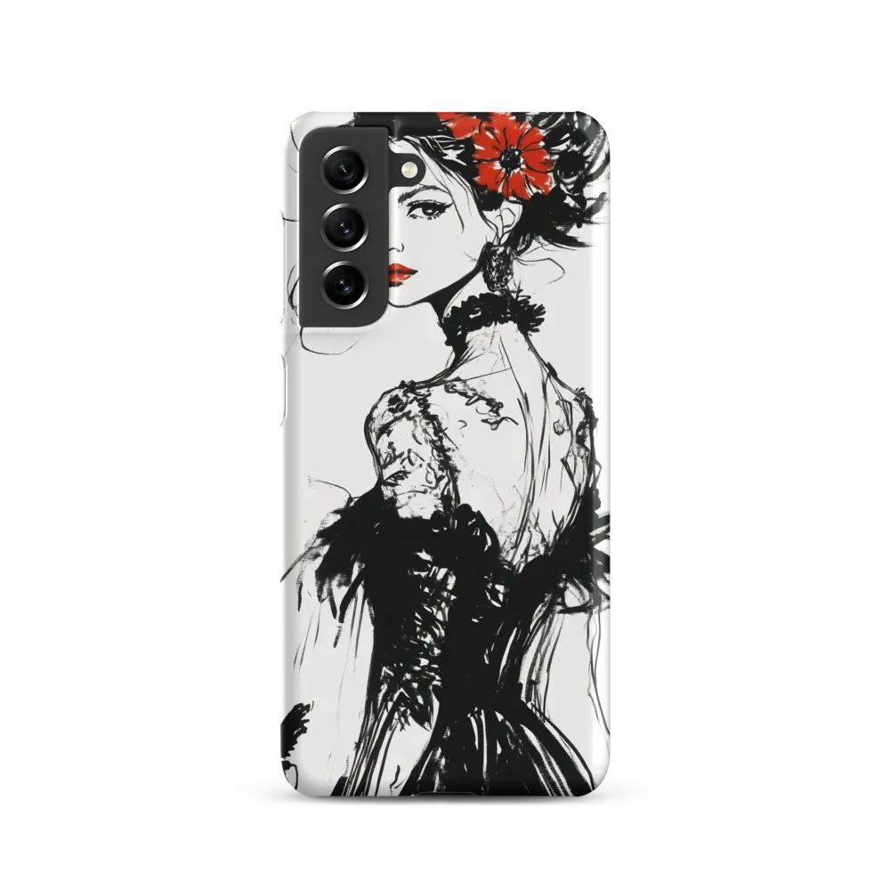 Elegance in Black and Red
