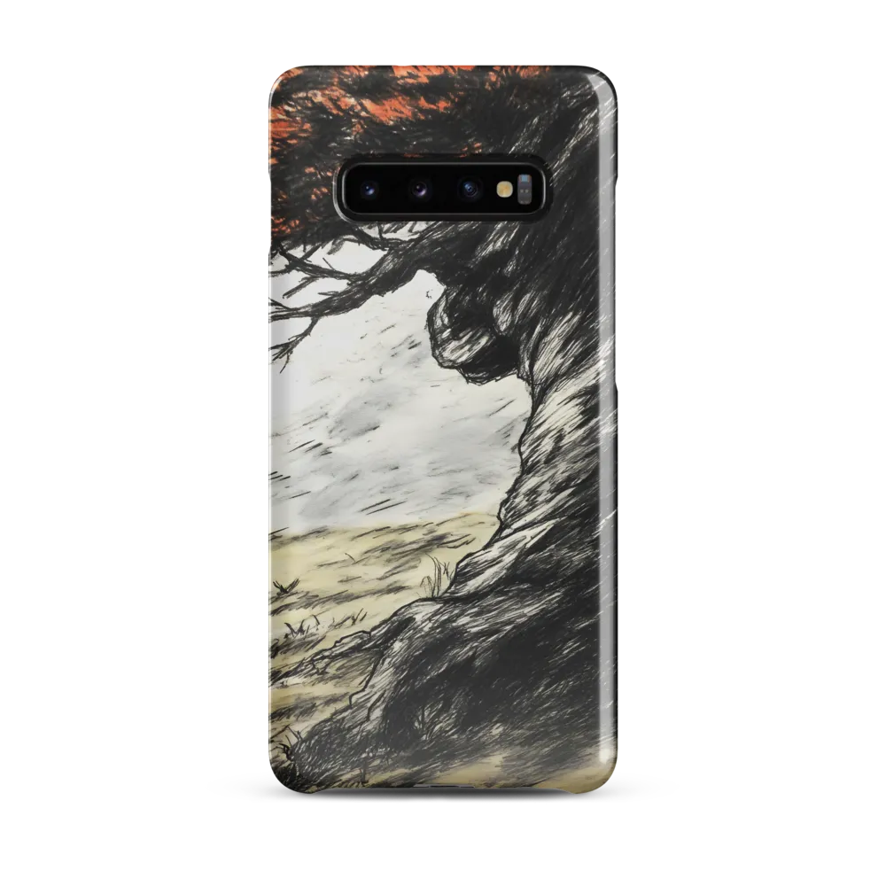 Whispers of Solitude | Phone Case |  S10 Plus | Snap Case | Glossy