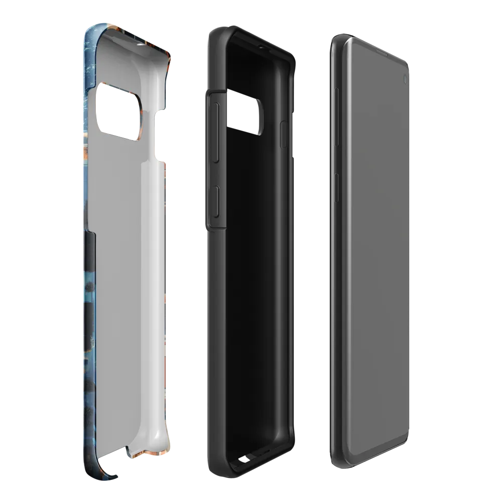 Urban Harmony: Aerial Reflections | Phone Case |  S10 Plus | Tough Case | Glossy