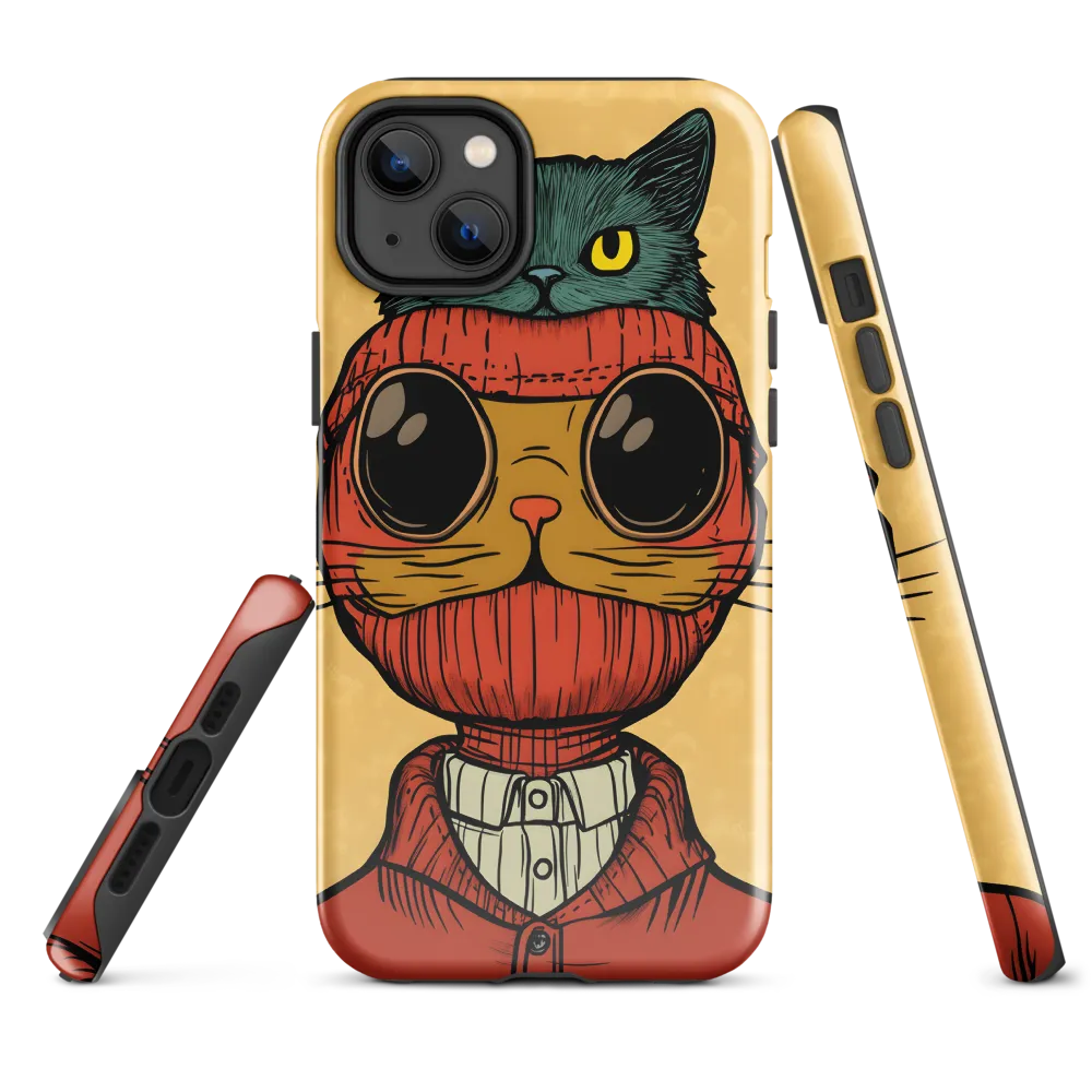 Whimsical Fusion: Cat and Human