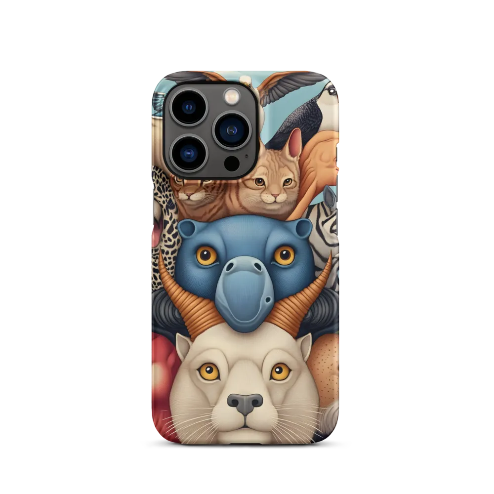 Harmonious Echoes of Wildlife | Phone Case |  13 Pro | Snap Case | Matte