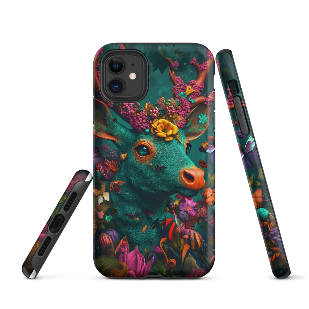 Whimsical Blossoms of the Enchanted Forest | Phone Case |  11 | Tough Case | Matte