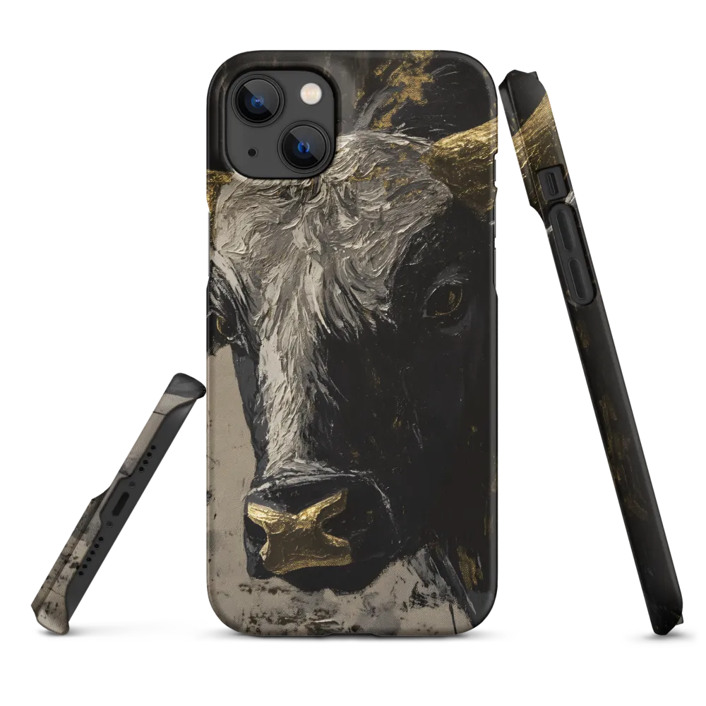 Majestic Bull: The Power in Black and Gold