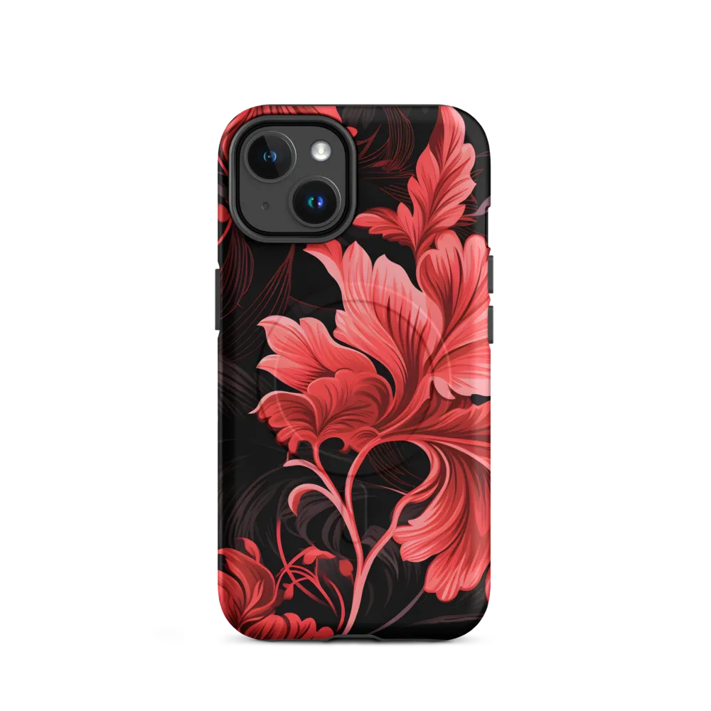 Tropical Elegance in Red