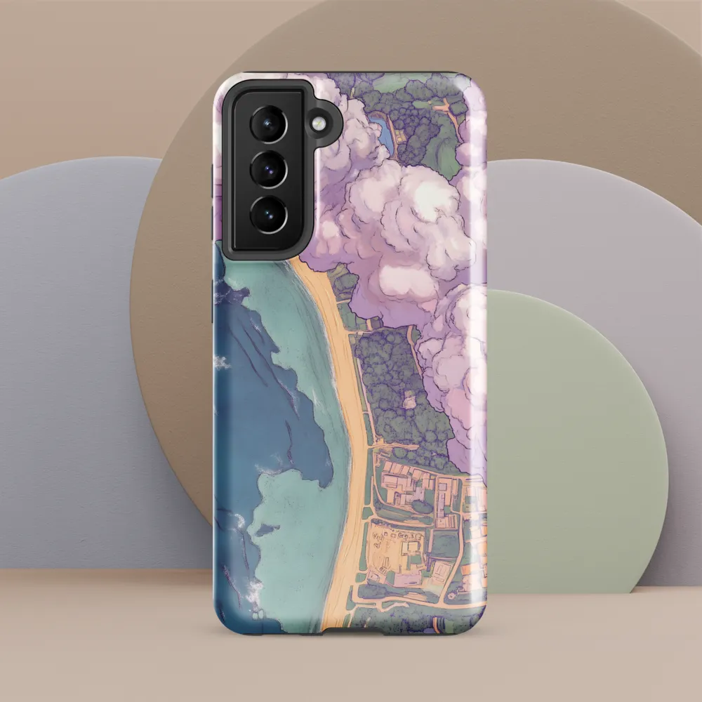Serenity Over the Coast | Phone Case |  S21 FE | Tough Case | Glossy