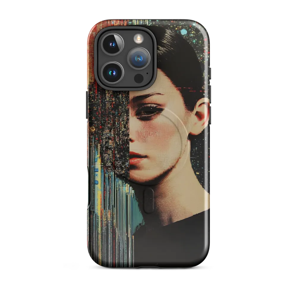 Half-Light: Glitched Portrait