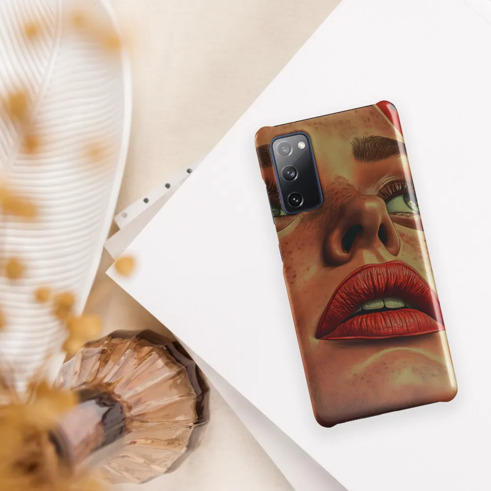 Red Intensity: A Portrait of Elegance