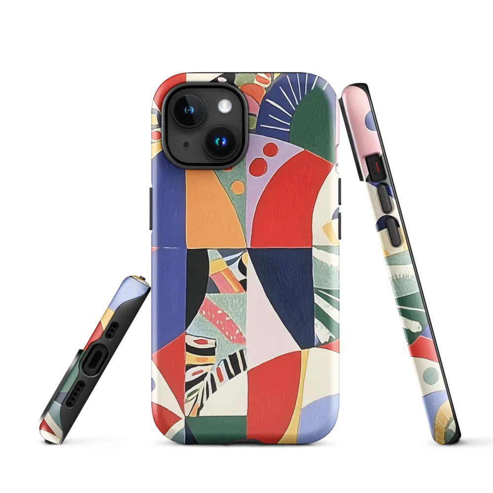 Dynamic Mosaic Symmetry | Phone Case |  15 | Tough Case | Glossy