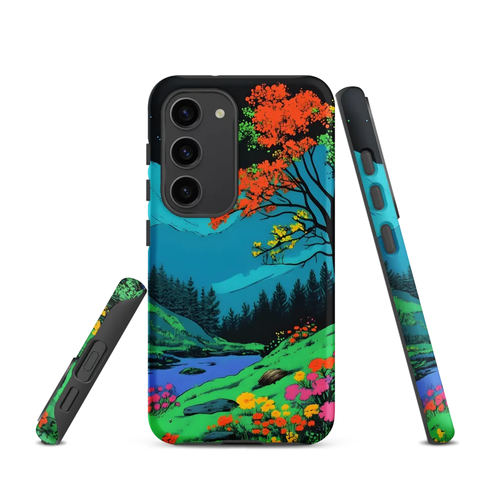 Neon Dreams: A Vibrant Landscape