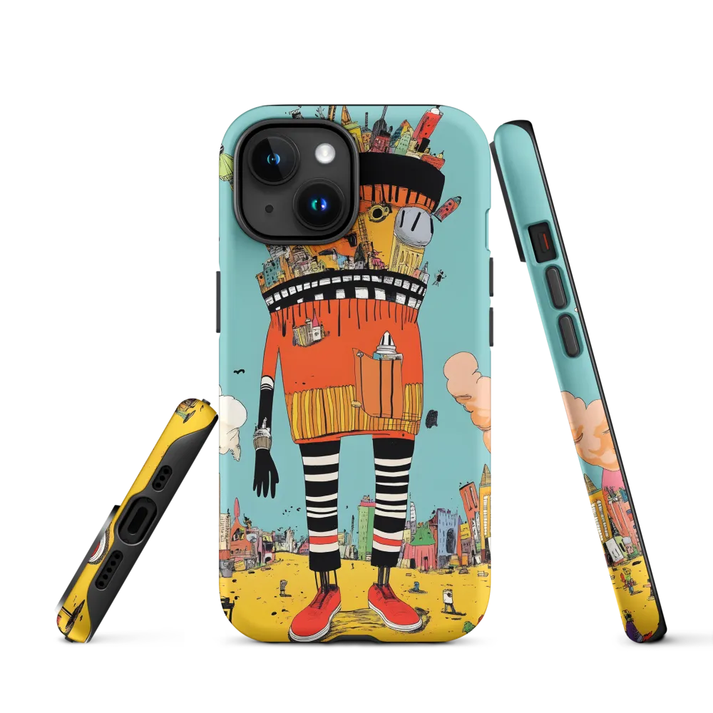 Urban Fantasia: A Whimsical Encounter | Phone Case |  15 | Tough Case | Matte