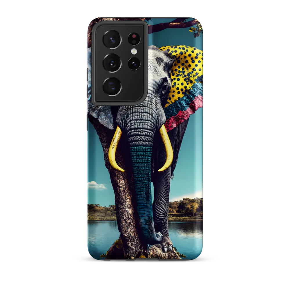Playful Elegance: The Surreal Elephant