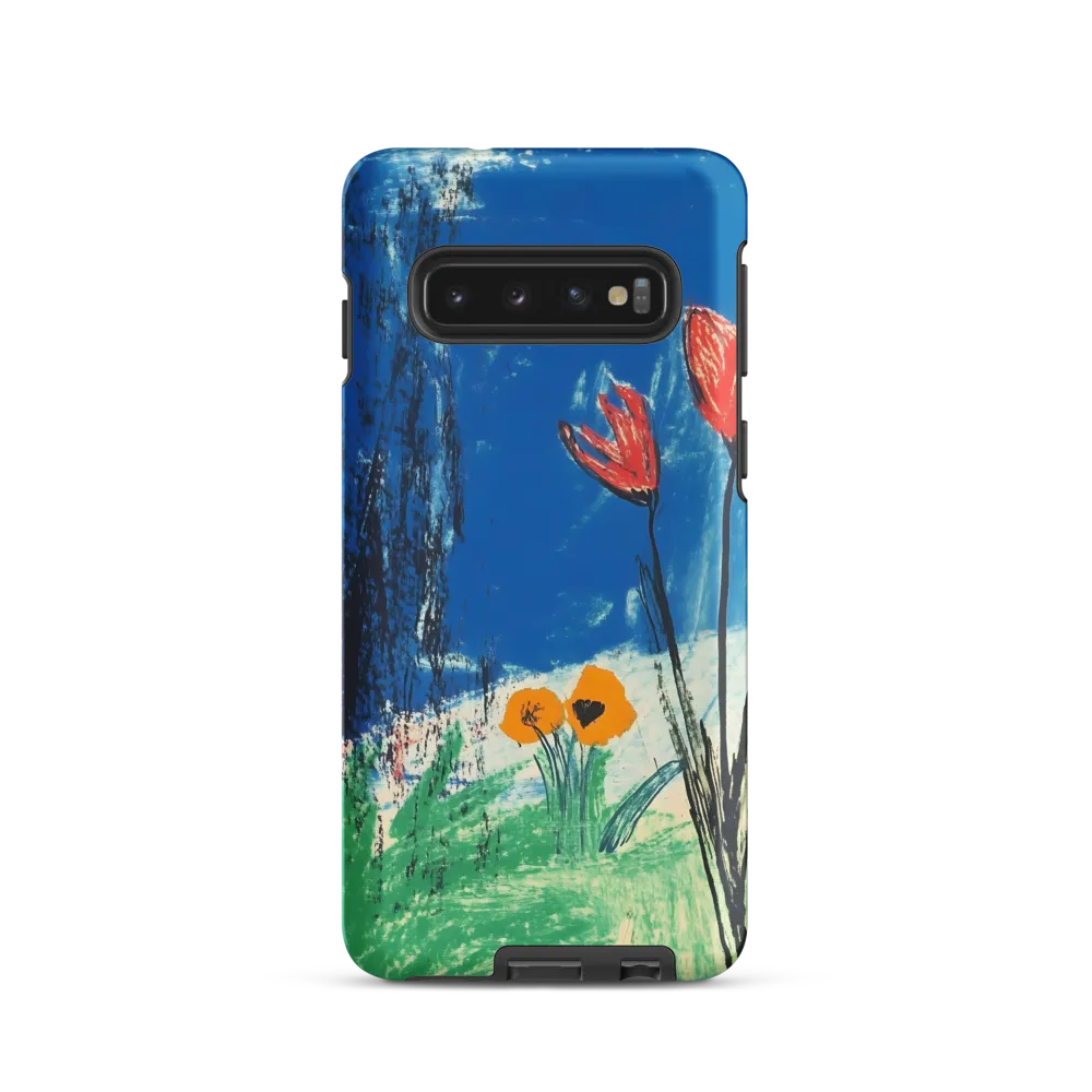 Joyful Blossoms in Blue