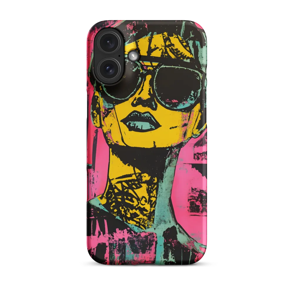 Confident Portrait in Neon Colors