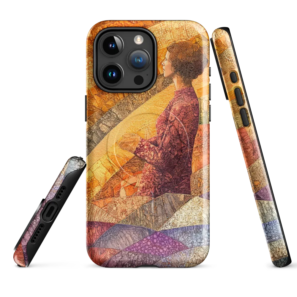Whispers of Contemplation | Phone Case |  15 Pro Max | MagSafe® Tough Case | Glossy