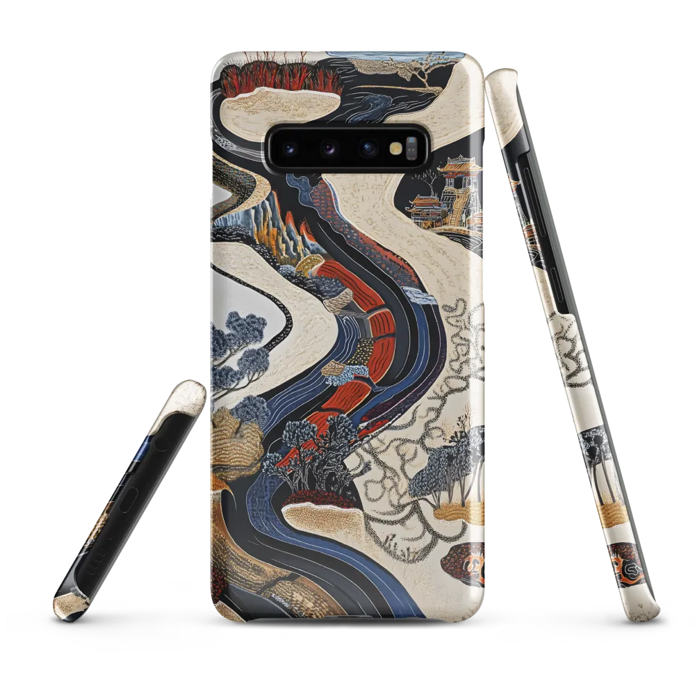 Flow of Tranquility | Phone Case |  S10 Plus | Snap Case | Glossy