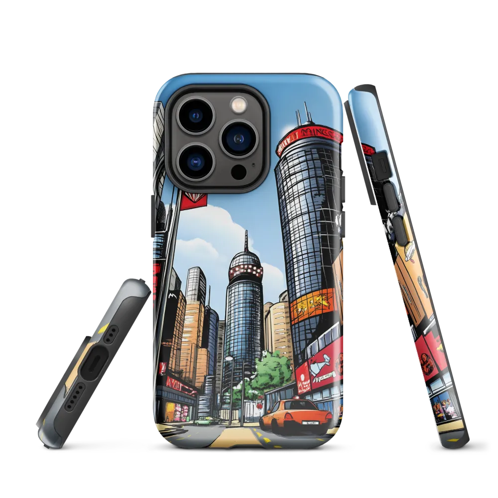 Urban Pulse: A Comic Cityscape