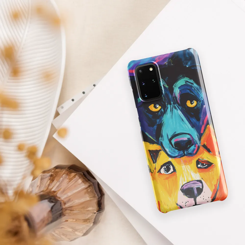 Vibrant Companions: An Expression of Canine Spirit