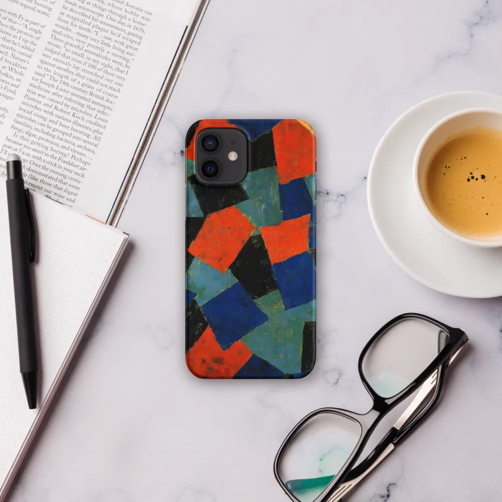 Dynamic Geometry in Color | Phone Case |  12 | Snap Case | Matte