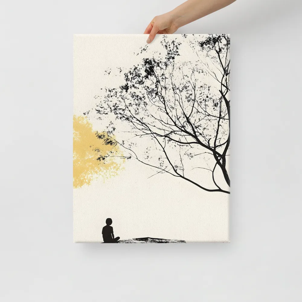 Whispers of Solitude | Canvas | 18″×24″