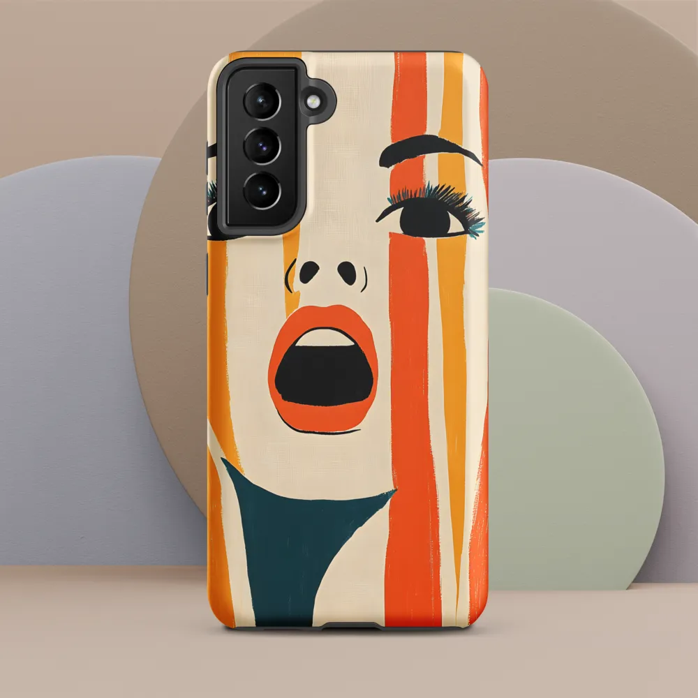 Vivid Expression | Phone Case |  S21 Plus | Tough Case | Matte