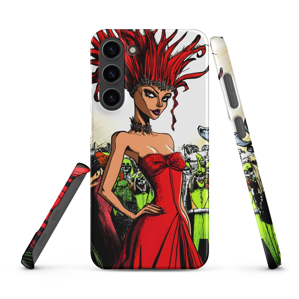 Fiery Elegance: A Fashion Statement
