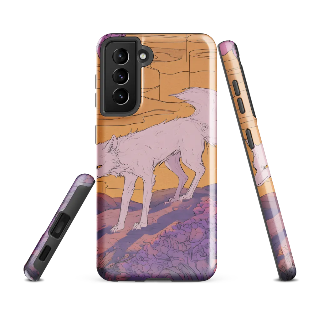 Whispers of the Violet Dawn | Phone Case |  S21 FE | Tough Case | Glossy