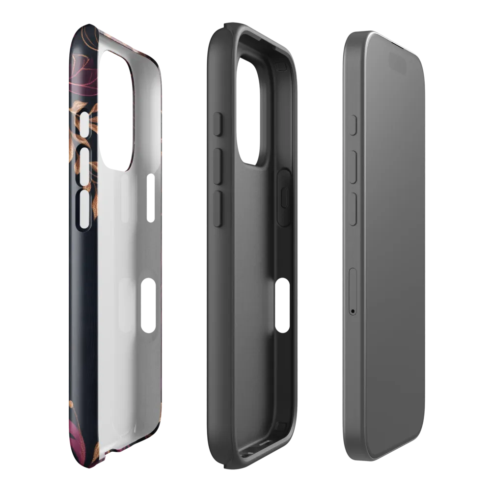 Serenity in Bloom | Phone Case |  16 Pro | Tough Case | Glossy