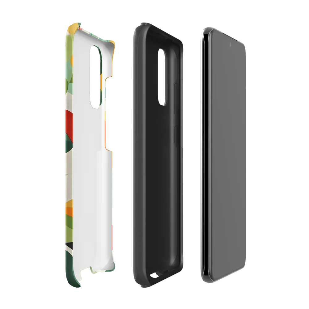 Harmony in Shapes: A Playful Abstract Design