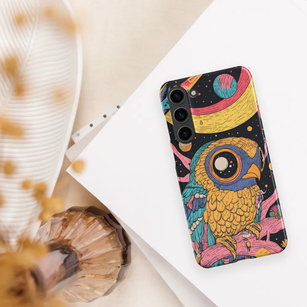 Whimsical Cosmic Owl | Phone Case |  S23 Plus | Snap Case | Matte