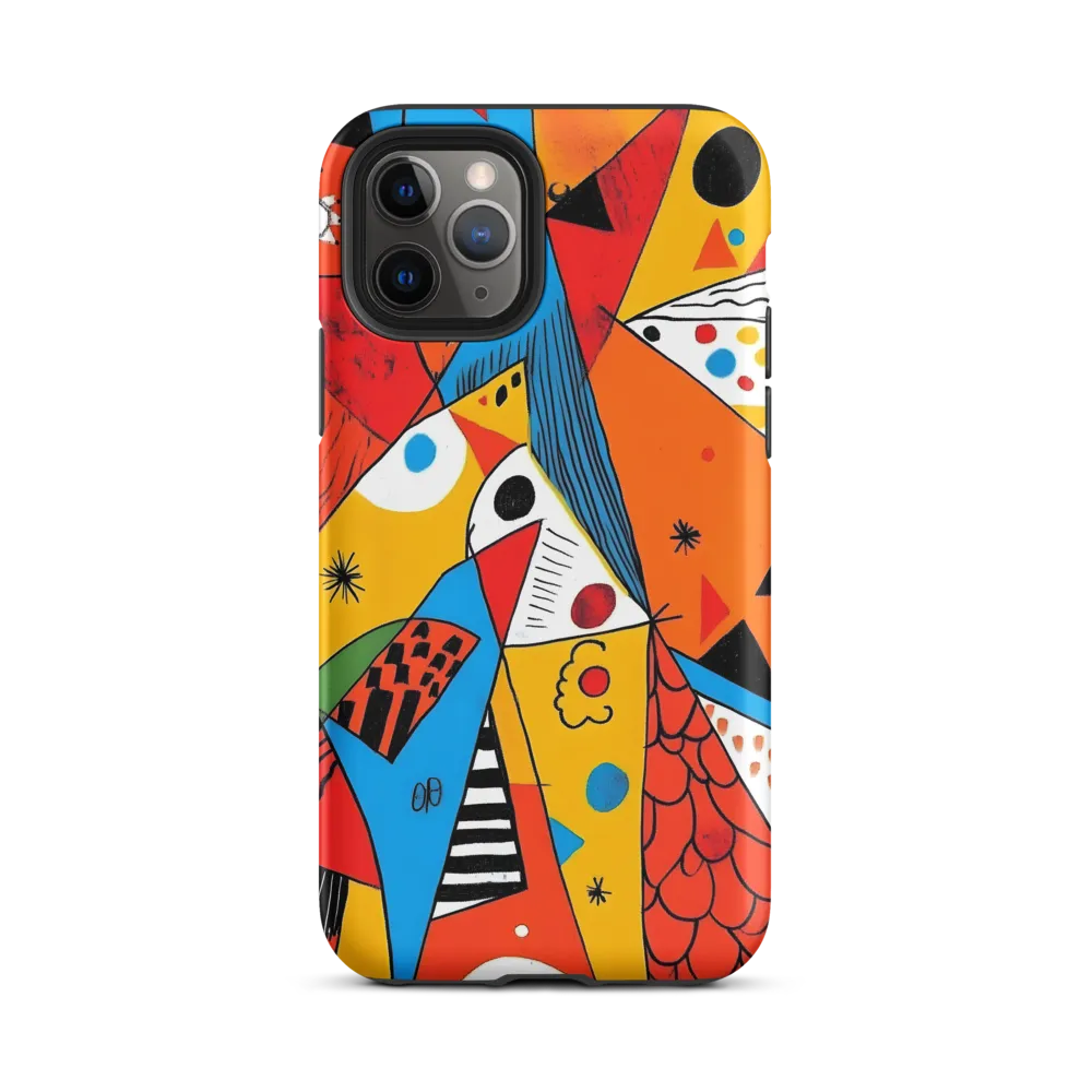 Geometric Playground: A Colorful Journey Through Abstract Landscapes