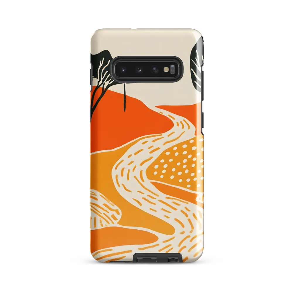 Winding Paths of Color | Phone Case |  S10 Plus | Tough Case | Glossy