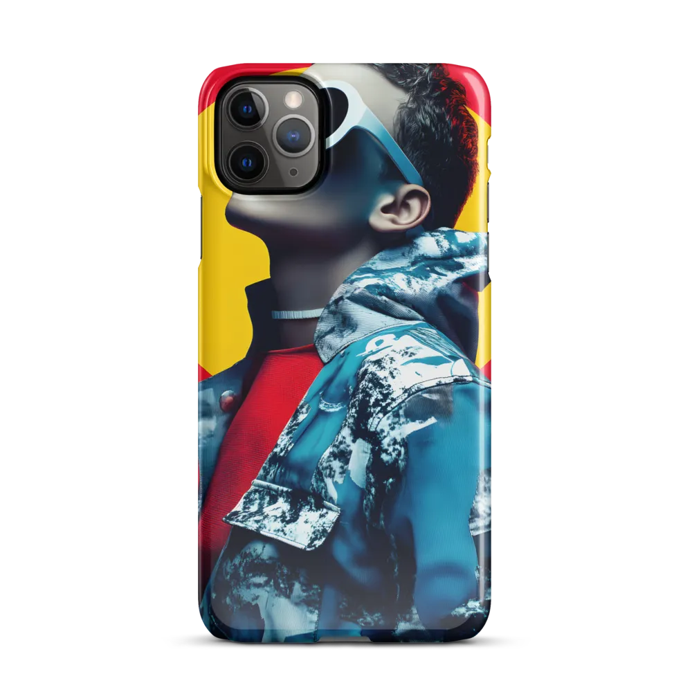 Bold Expressions: A Modern Fashion Portrait | Phone Case |  11 Pro Max | Snap Case | Glossy