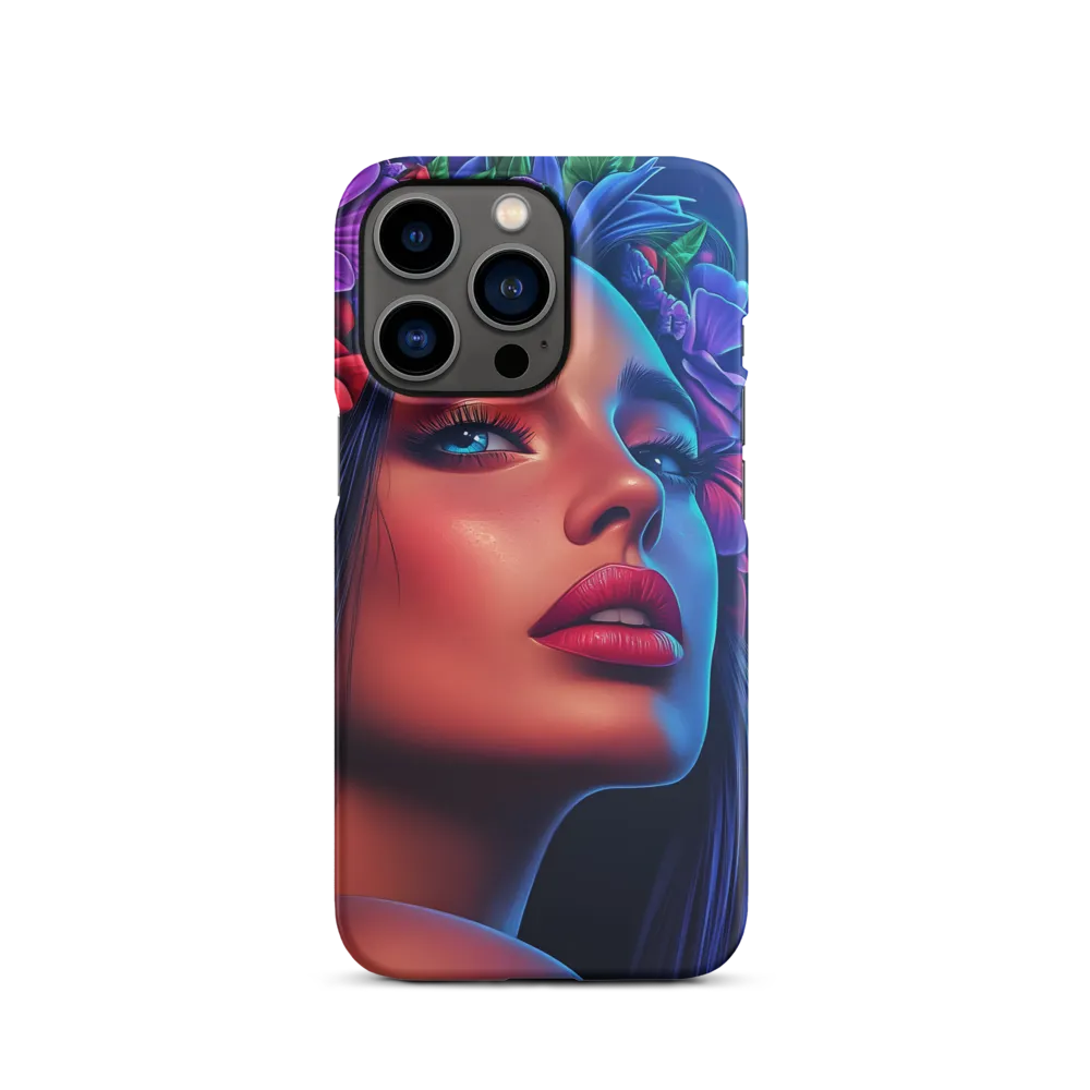Radiance of the Floral Queen | Phone Case |  13 Pro | Snap Case | Matte