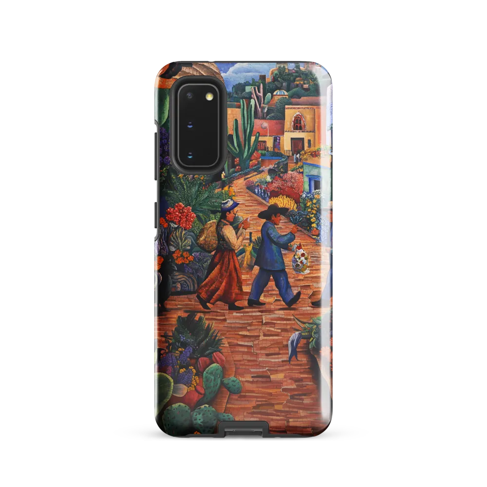A Mosaic Journey Through Colorful Landscapes
