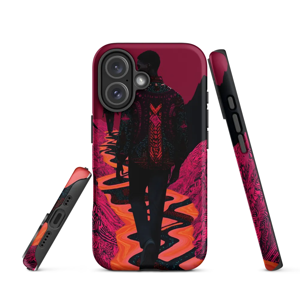 Journey Through the Vibrant Void | Phone Case