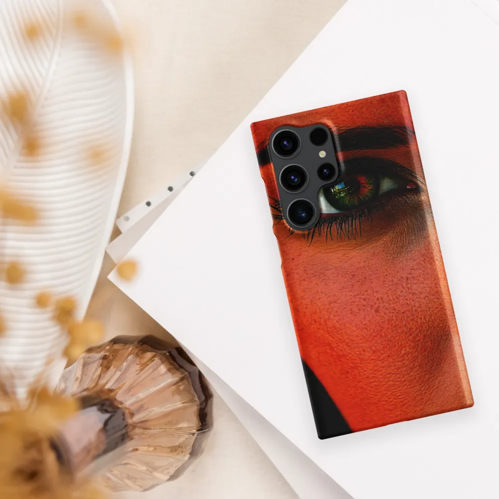 Gaze of Intensity | Phone Case |  S23 Ultra | Snap Case | Matte