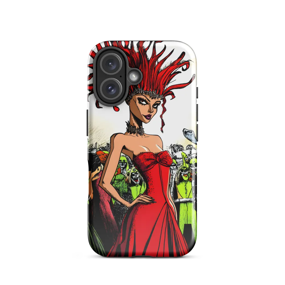 Fiery Elegance: A Fashion Statement