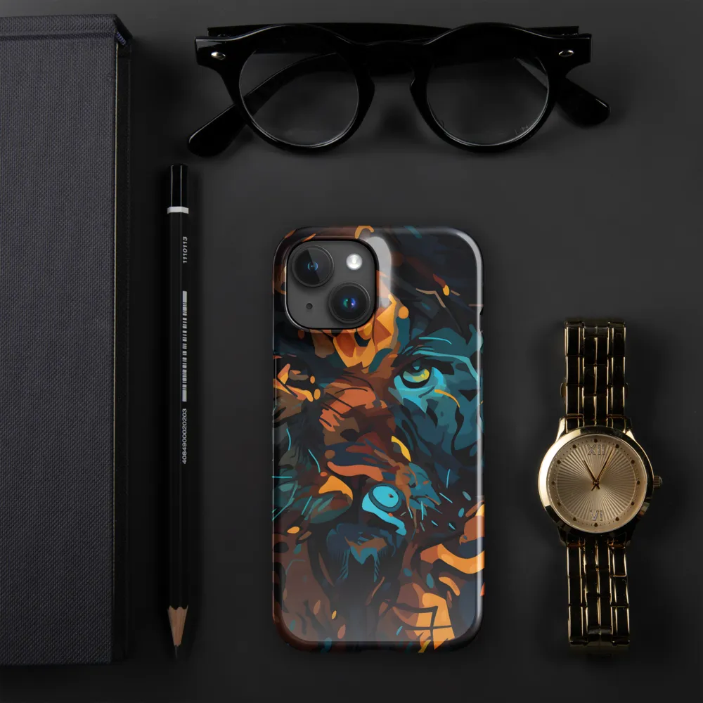 Tropical Enigma: A Wildlife Quartet | Phone Case |  15 | Snap Case | Glossy