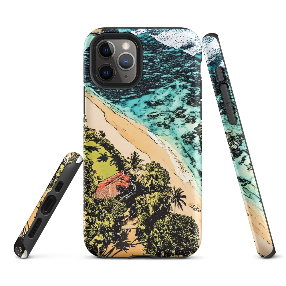 Aerial Serenity: Coastal Escape