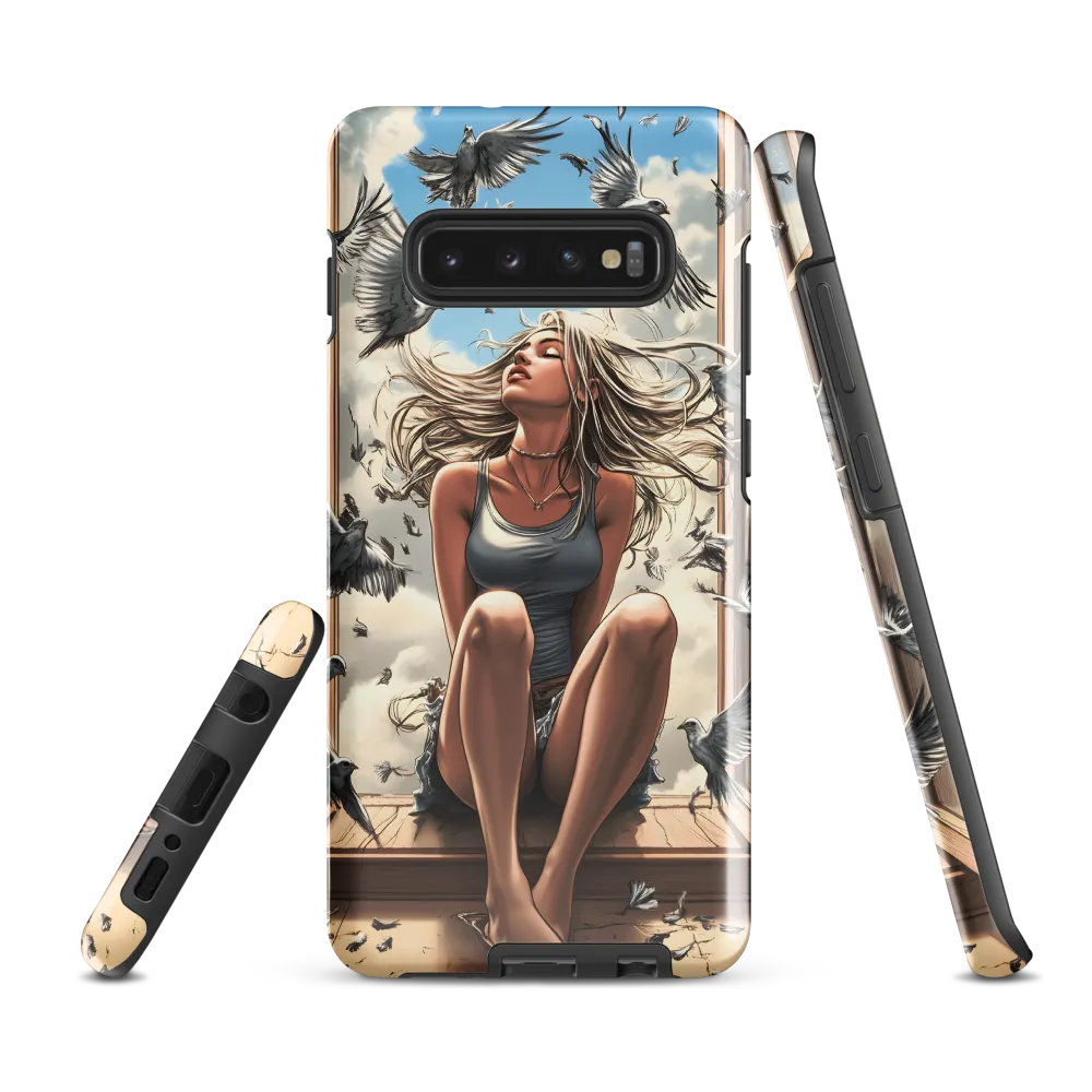 Embracing Freedom | Phone Case |  S10 Plus | Tough Case | Glossy